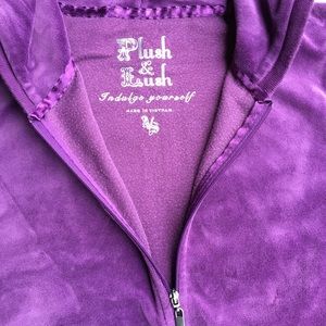 Purple Plush & Lush Velour Suit